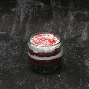 Red Velvet Cake Jar