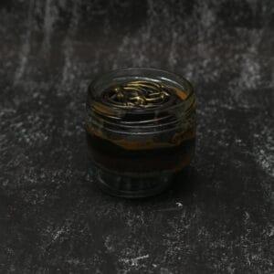 Belgium Choclate & Salted Caramel Cake Jar - Image 1