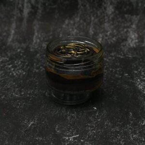 Belgium Choclate & Salted Caramel Cake Jar