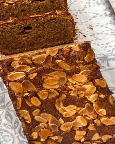 Coffee Almond Tea Cake