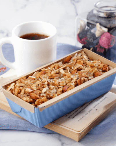 Whole Wheat Jaggery Tea Cake