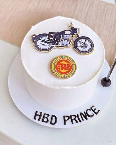 Love for Royal Enfield Cake