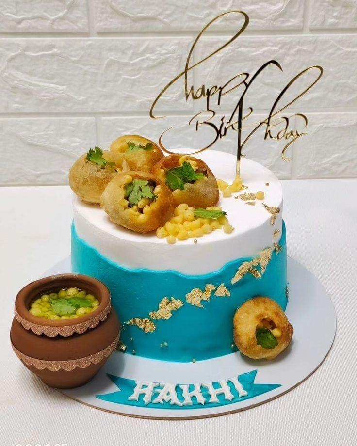 Golgappa Craze Cake