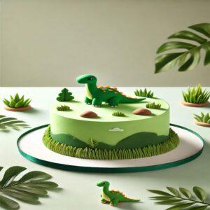 Dinosaur Birthday Cake