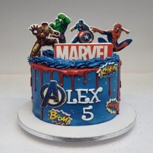 Fascinating Marvel Cake - Image 1
