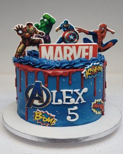 Fascinating Marvel Cake