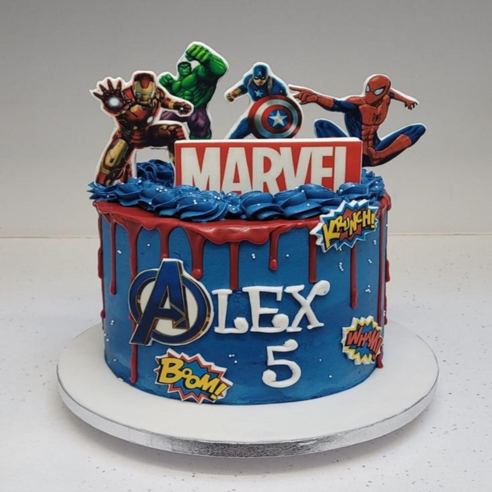 Fascinating Marvel Cake