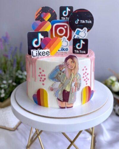 Food Blogger Cake