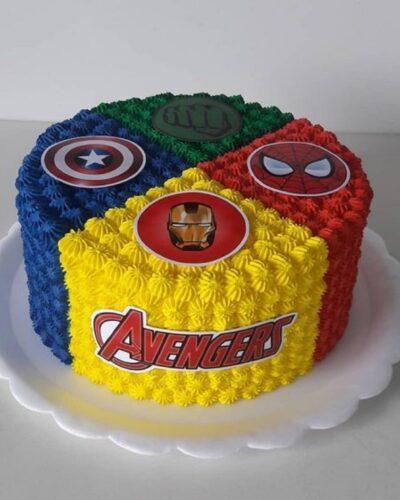 Kids Marvel Cake
