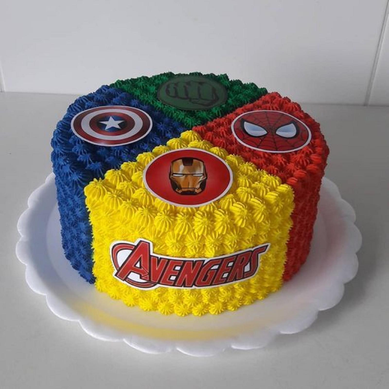 Kids Marvel Cake