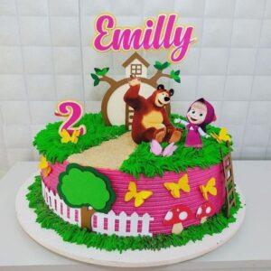 Masha Forest Feast Cake