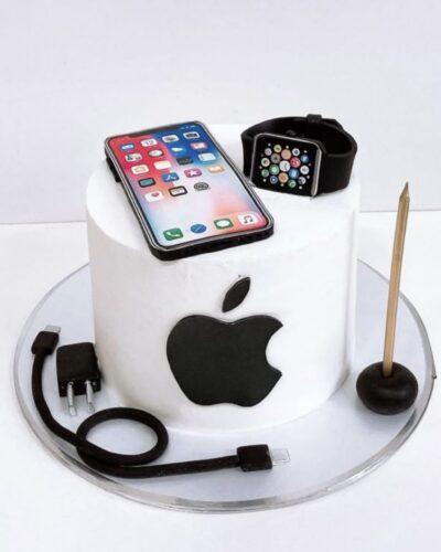 Mobile Phone Fondant Cake