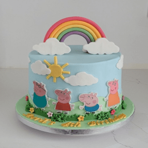 Peppa Pig & Mummy Pig Cake - Image 1