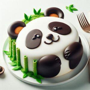 Panda Forever Cake