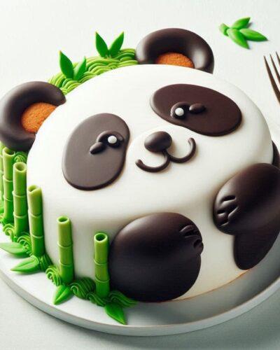 Panda Forever Cake