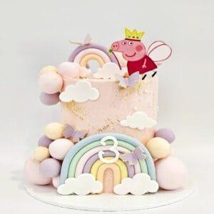 Peppa Fairy Cake - Image 1